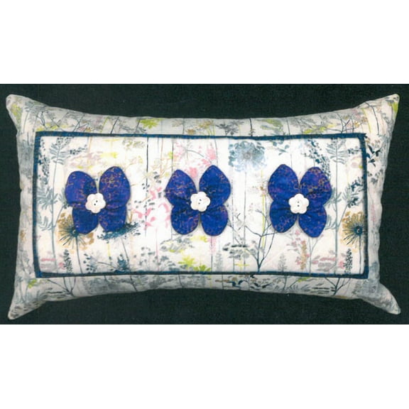 14" X 24" Pillow Kit - Ah! Spring Flowers Floral Springtime Pillow Kit - Sold by the Kit