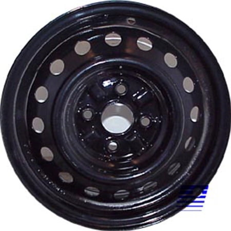 14 X 5.5 Reconditioned OEM Steel Wheel, Black, Fits 2000-2004 Toyota Echo
