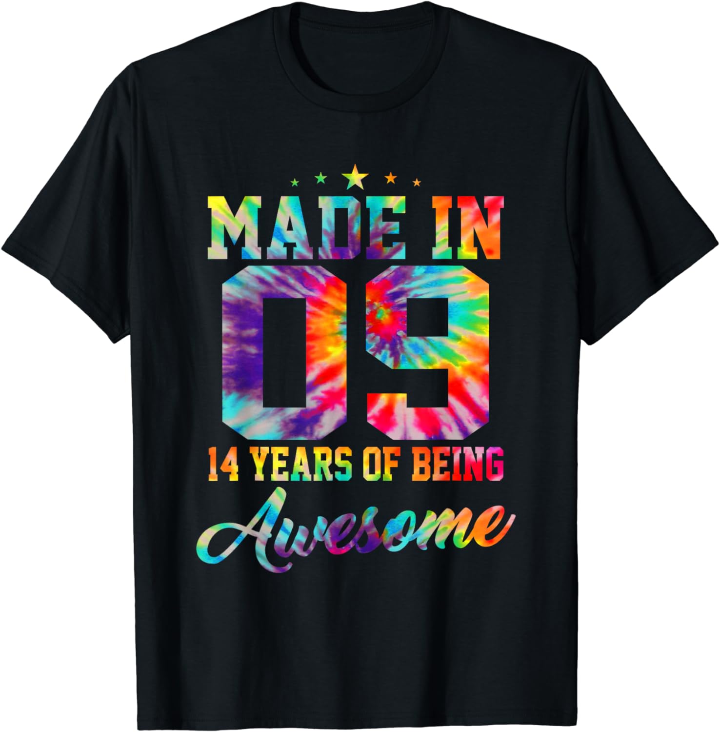 14 Year Old Gift Girls Teens Born in 2009 14th Birthday T-Shirt