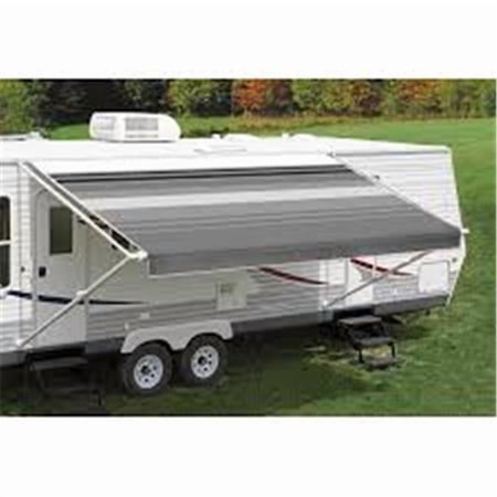14 ft. 2 in. Awning Replacement Fabric. Silver Shale Fade