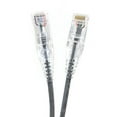 thumbnail image 1 of 14 ft. Ultra Slim 28AWG Cat6 UTP RJ45 Patch Cables, Gray - Pack of 5, 1 of 1