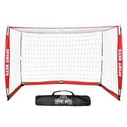 14-ft X 7-ft Bow Frame Portable Soccer Goal with Carry Bag