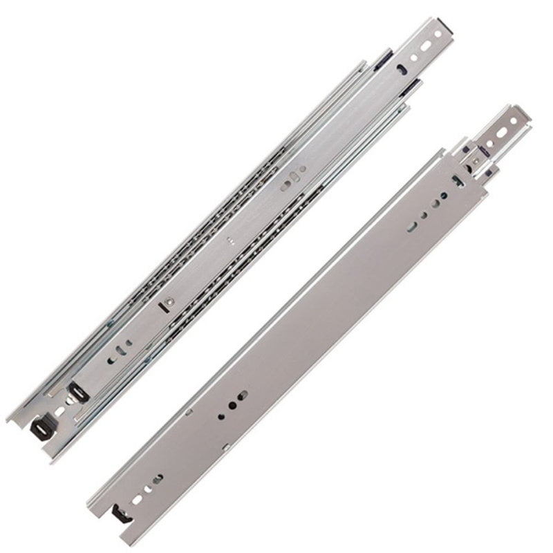 Heavy-Duty 14" Zinc Full Extension Side Mount Drawer Slide