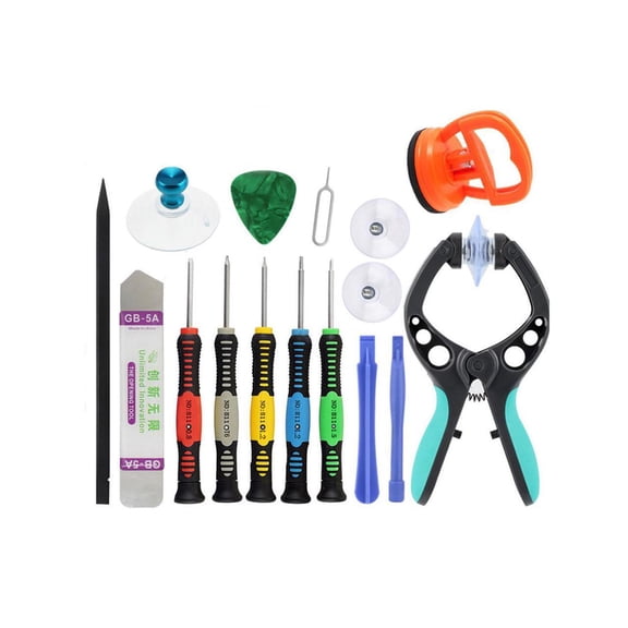 14 in 1 Cell Phone Repair Tool Kit, Hand Tool Kit, Screen Opening Tools, Screwdriver Set for Huawei, Samsung, Smartphones, PC Tablets