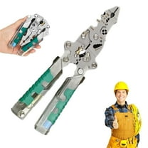 14-in-1 Folding Stylus Screwdriver Wire Strippers, Upgraded Electrical Pliers for Repairs
