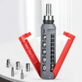 thumbnail image 1 of 14 in 1 Ratchet Screwdriver Set Multi Angle 180째 Folding Bit Storage Chromium Vanadium Alloy Steel 3 Speed Adjustable for Home Repair DIY, 1 of 5