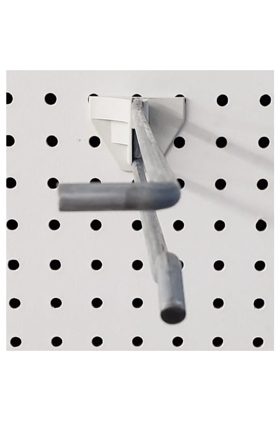 14 in. 250 Silver Metal Peg Board Hooks Peg Hook 50 pk