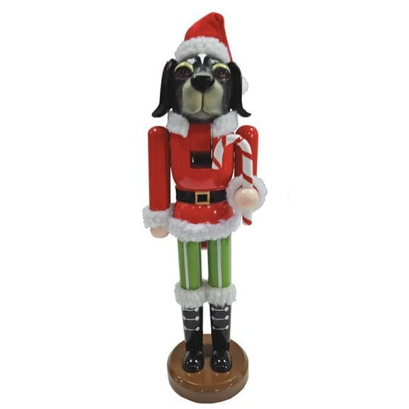14 in. Christmas Dog Nutcracker