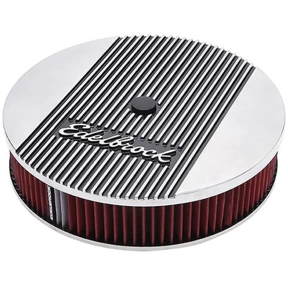 14 in. Elite 2 Series, Air Cleaner - Polished