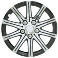 thumbnail image 1 of 14 in. Indy Wheel Cover, Black & Sliver, 1 of 1