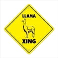 thumbnail image 1 of 14 in. Llama Zone Xing Crossing Sign, 1 of 1