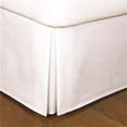 thumbnail image 1 of 14 in. Microfiber Bed Skirts  White - Cal King, 1 of 1