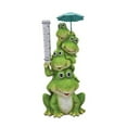 thumbnail image 1 of 14 in. Resin Frog Rain Gauge, 1 of 1
