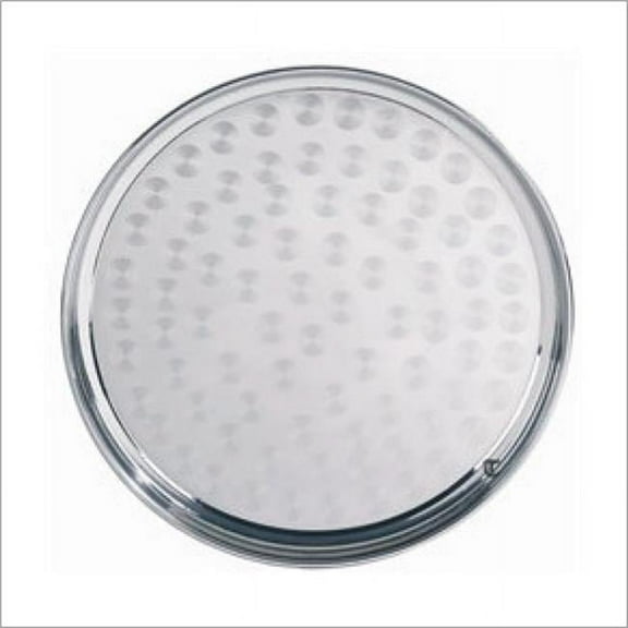14 in. Stainless Steel Round Tray