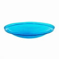 thumbnail image 1 of 14 in. Teal Crackle Glass Bowl, 1 of 1