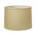 thumbnail image 1 of 14 in. Throwback Drum Linen Lampshade, Parchment Biege, 1 of 1