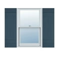 thumbnail image 1 of 14 in. W x 47 in. H Builders Edge, Standard Four Board Joined (2 Batten), Board-n-Batten Shutters, Includes Matching Installation Spikes, 036 - Classic Blue, 1 of 9