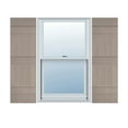 thumbnail image 1 of 14 in. W x 55 in. H Builders Edge, Standard Four Board Joined (3 Batten), Board-n-Batten Shutters, Includes Matching Installation Spikes, 008 - Clay, 1 of 9