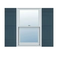 thumbnail image 1 of 14 in. W x 75 in. H Builders Edge, Standard Four Board Joined (3 Batten), Board-n-Batten Shutters, Includes Matching Installation Spikes, 036 - Classic Blue, 1 of 9