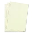 thumbnail image 1 of 14 in. x 8.5 in. Looseleaf Minute Book Ledger Sheets - Ivory (100/Box), 1 of 3