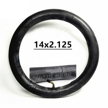 14 inch 14x2.125 Inner tube for Electric Bike Wheelbarrow Metal Bent Valve