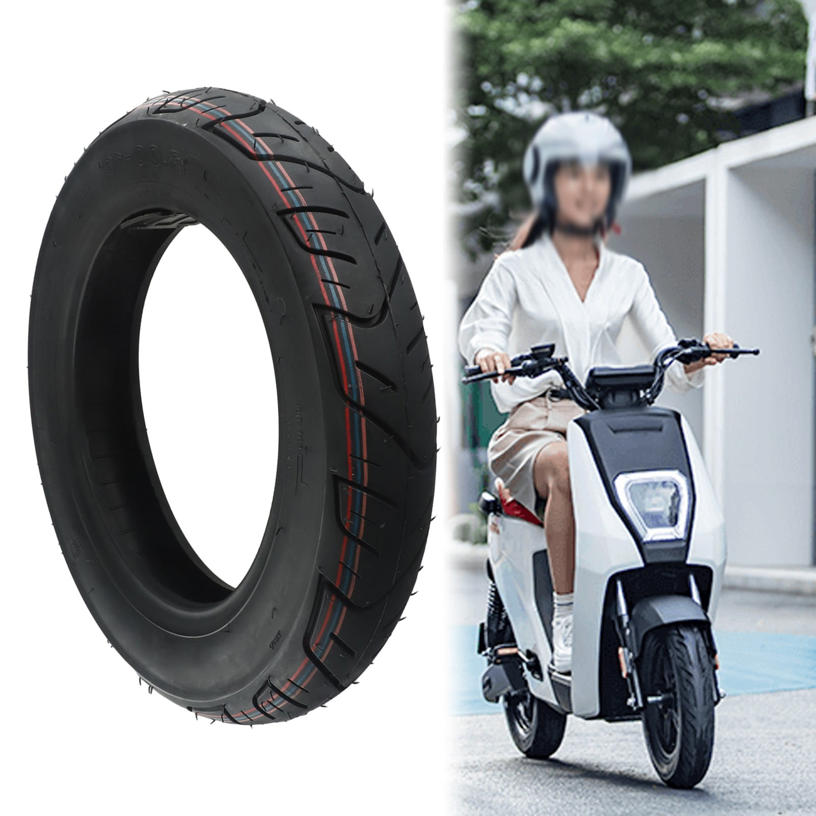 14 inch 14x3.2 Tubeless Tire 3.00-10 Vacuum Tyre for Electric Bike Moto