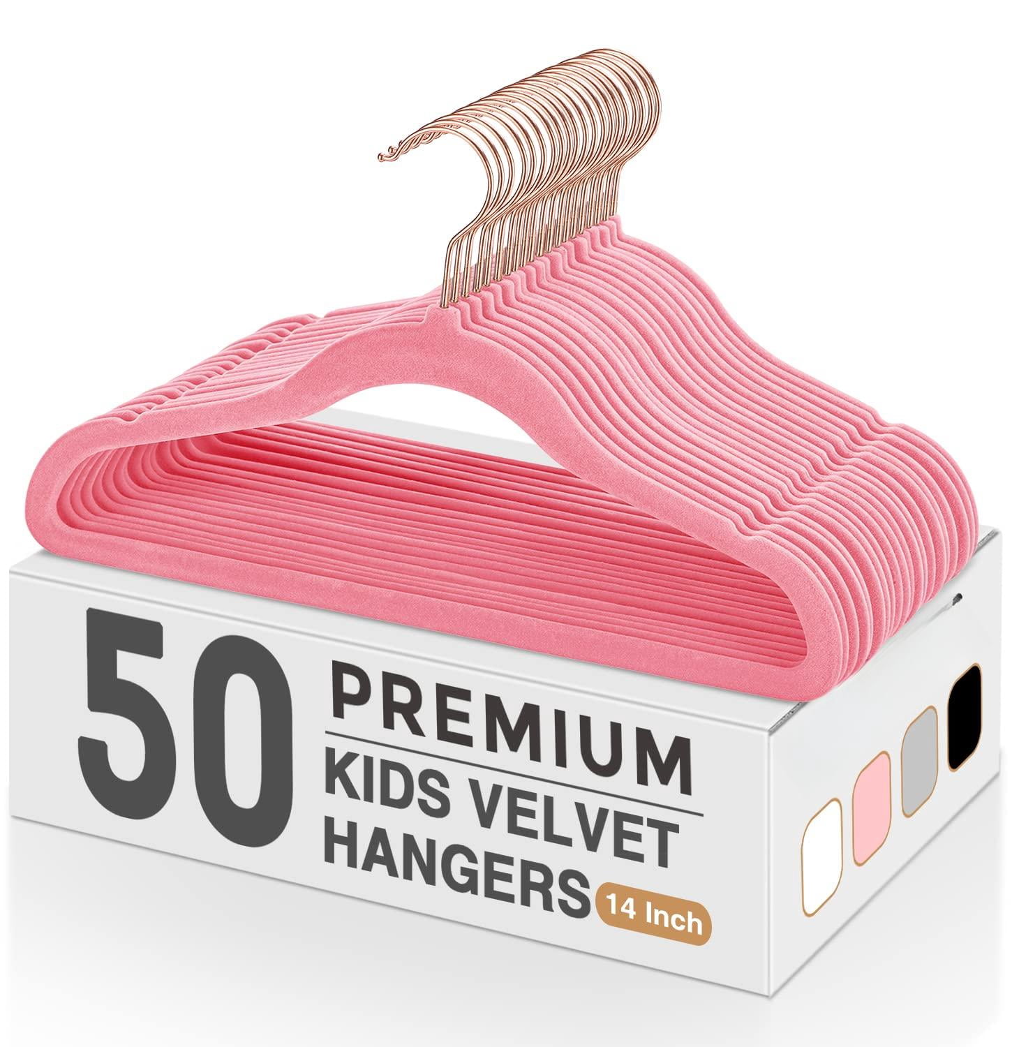 14 inch-50P Pink Clothes Hanger