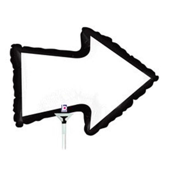 14 inch Arrow Mini Shape (Air-Fill Only) Betallic Foil Mylar Balloon - Party Supplies Decorations
