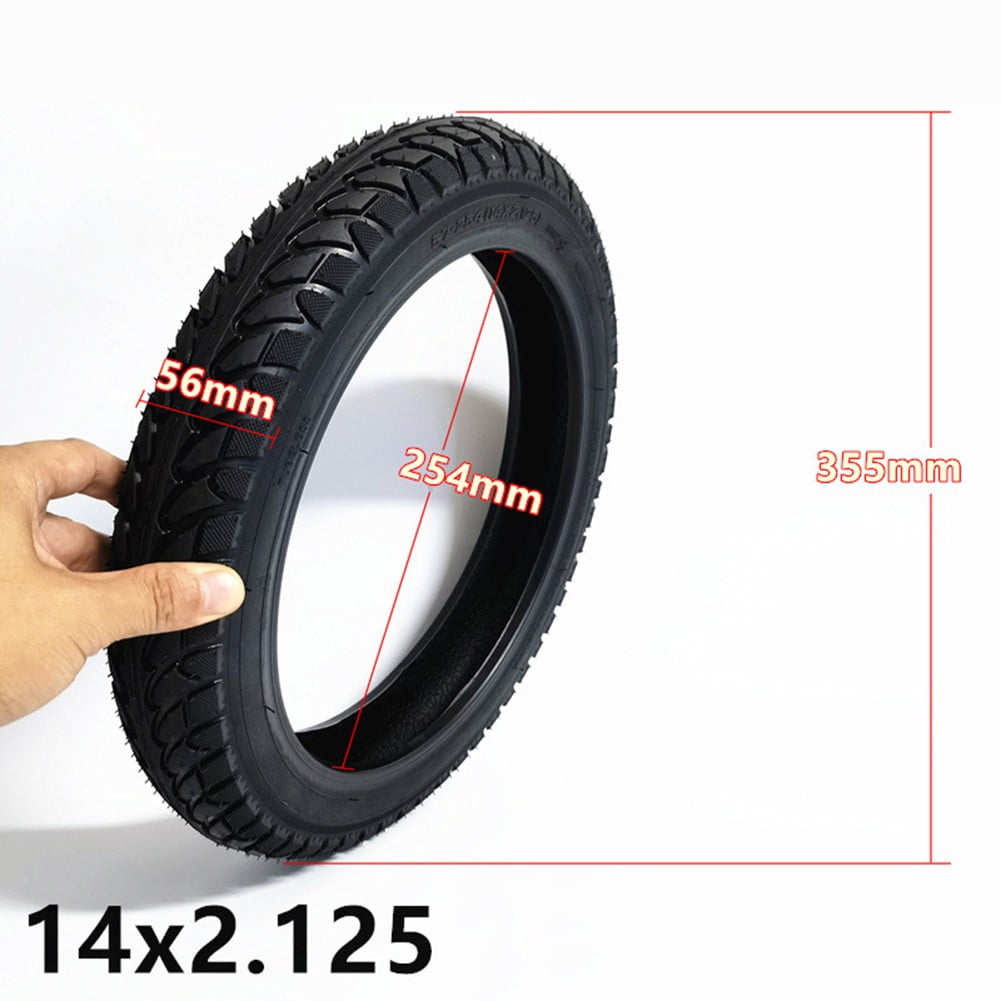 14 inch Electric Scooter Tyre 14X2.125(57-254) Tubeless Tire for Electric Bike