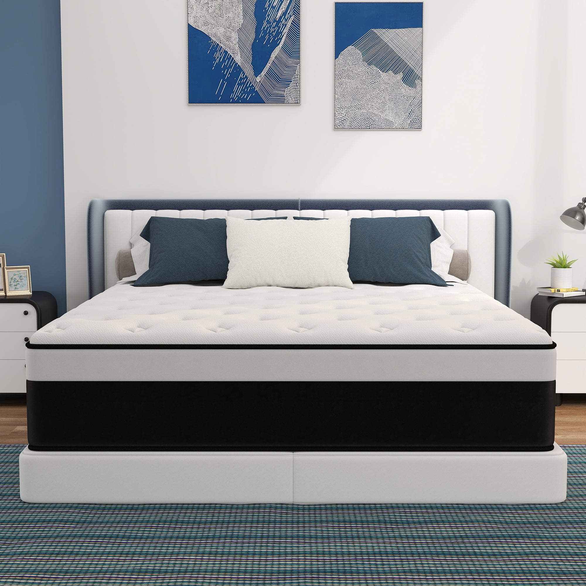 THE PERFECT BOX 11L ホワイト　T-PROFESSIONAL Amazon.com: Avenco 14 Inch Twin Bed Frame with Headboard