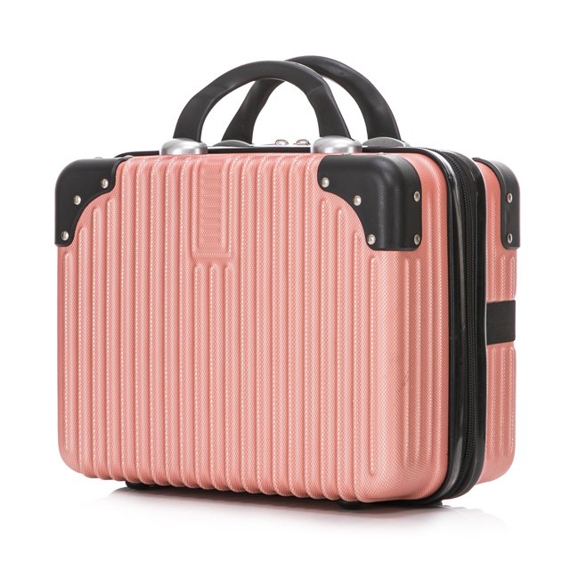 14 inch Hard Shell Vanity Cases for Women Portable Water Proof Cosmetic