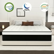 DalisTairy 8 inch Hybrid Mattress in a Box, Gel Memory Foam and Pocket Spring ,Twin Mattress