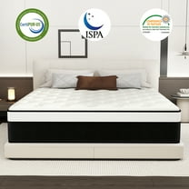 DalisTairy 14 inch Hybrid Mattress in a Box, Gel Memory Foam and Pocket Spring ,King Mattress