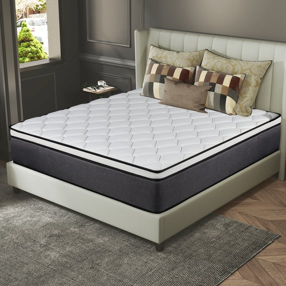 DalisTairy 14 inch King Mattress,Hybrid Mattresses Medium Firm in a Box