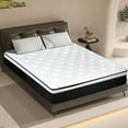 thumbnail image 1 of 14 inch Mattress King Memory Foam Pocket Spring Hybrid Mattress in a Box Medium Firm, 1 of 6
