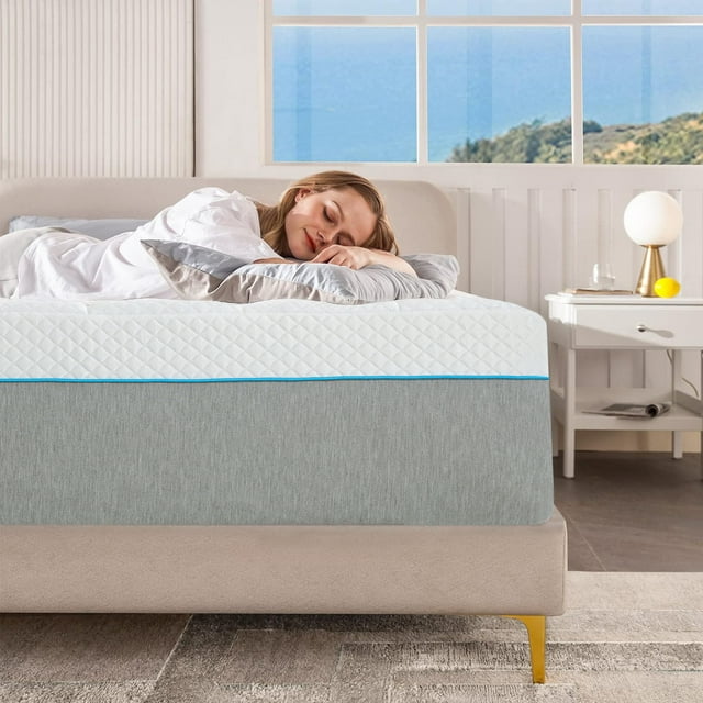 14 inch Medium Firm Memory Foam Mattress, Soft And Supportive, Mattress