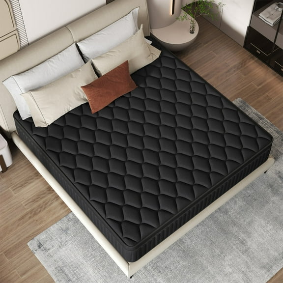 14 inch Queen Hybrid Mattress Cooling Airflow in a Box,Equipped with Individually Wrapped Pocket Springs Moderately Firm Feel.