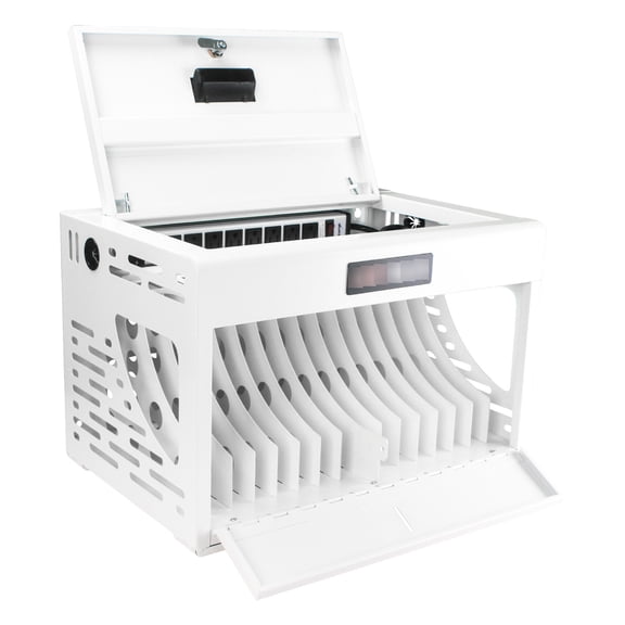 14-inch Screen Compatibility - Simultaneous Charging - Office/Classroom/Library - Space-Efficient Design
