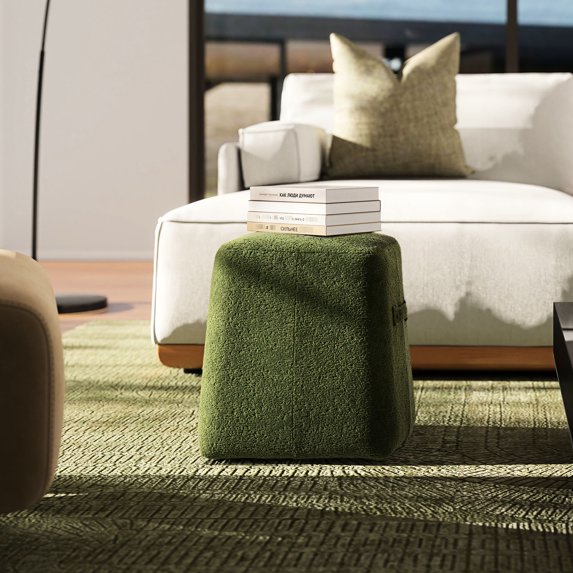 14-inch Size, Easy to Move - Can Be Footrest or Extra Seat - Suitable for Flexible Placement - Provides a Soft Surface