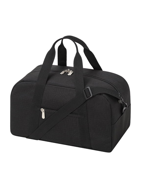 14 inch Small Duffle Bag for Gym Travel Overnight,Black