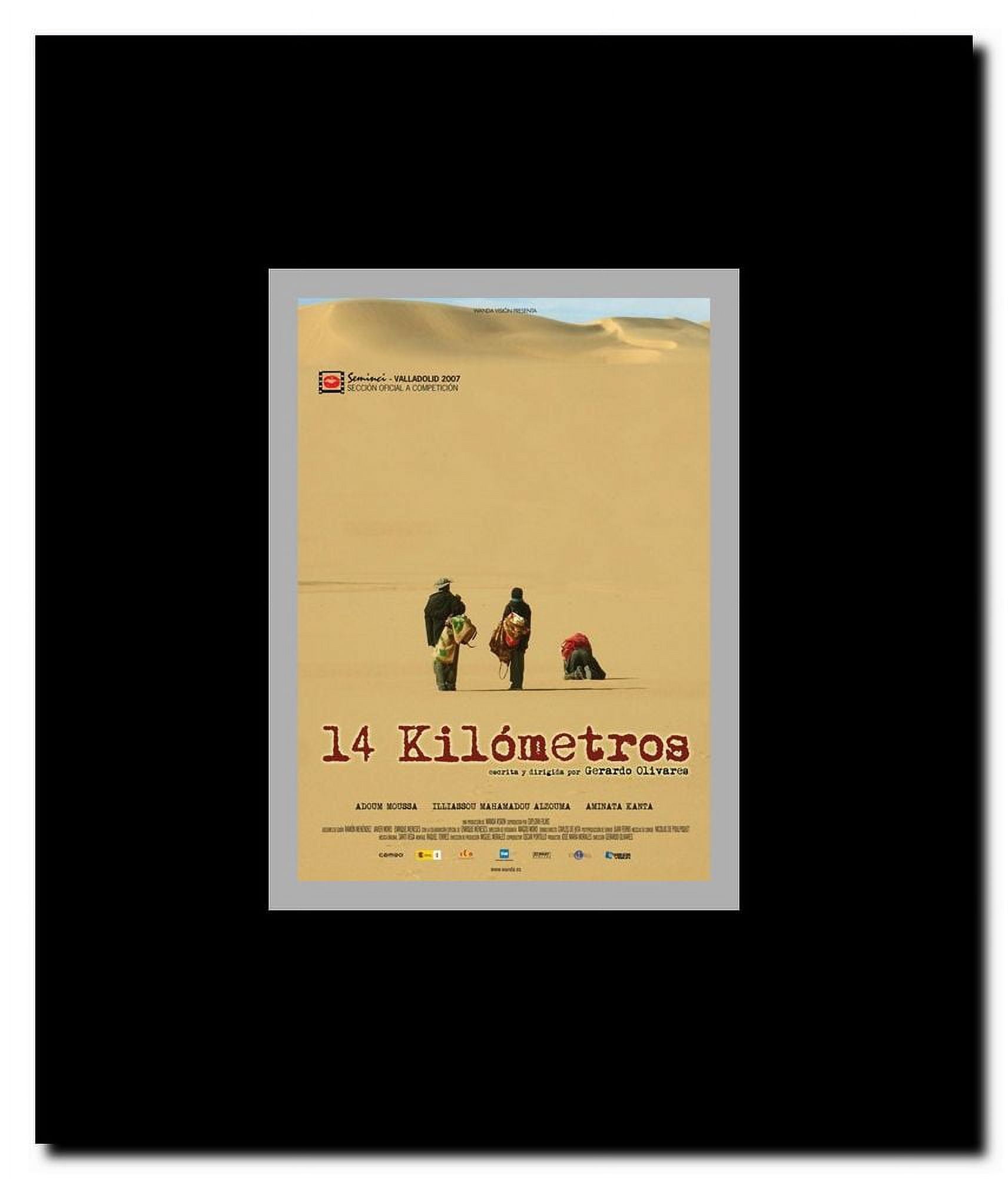 14 kilometros Framed Movie Poster