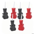thumbnail image 1 of 14 oz. Bulk 60 Count Guitar-Shaped Reusable BPA-Free Plastic Cups with Lids & Straws, 1 of 1