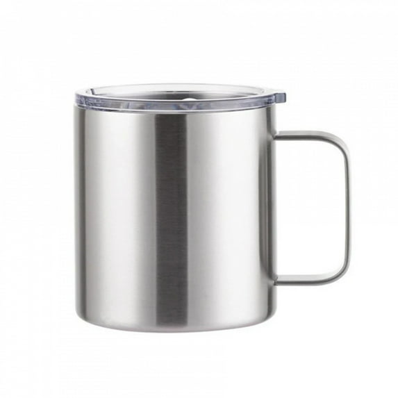 14 oz Coffee Mug, Vacuum Insulated Camping Mug with Lid, Double Wall Stainless Steel Travel Tumbler Cup, Thermal Coffee Mug