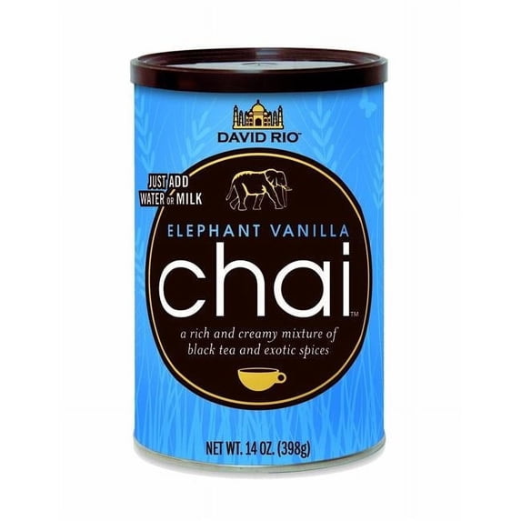 14 oz Elephant Vanilla Chai Mix, Pack of 6