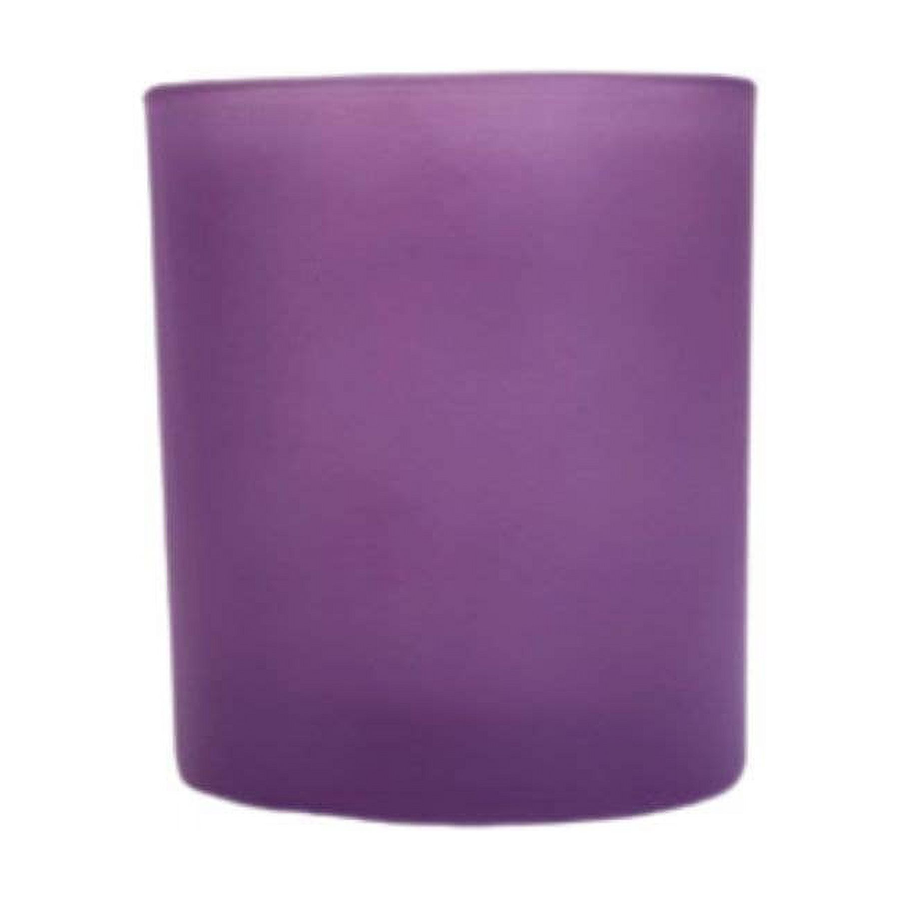 14 oz. Havana Frosted Lavender Empty Candle making Jar candle vessels for DIY candle-making projects (Box of 36) FREE SHIPPING