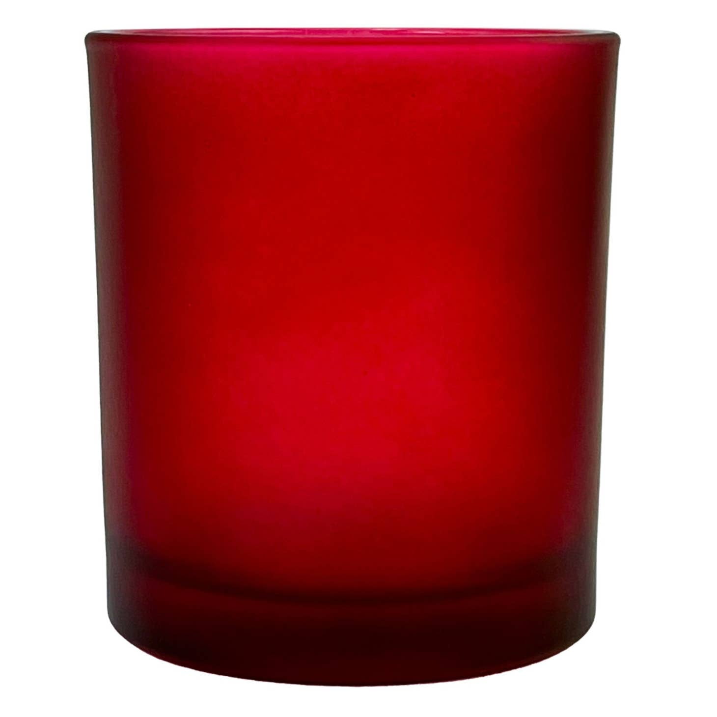 14 oz. Havana Frosted Ruby Empty Candle making Jar candle vessels for DIY candle-making projects (Box of 36) FREE SHIPPING