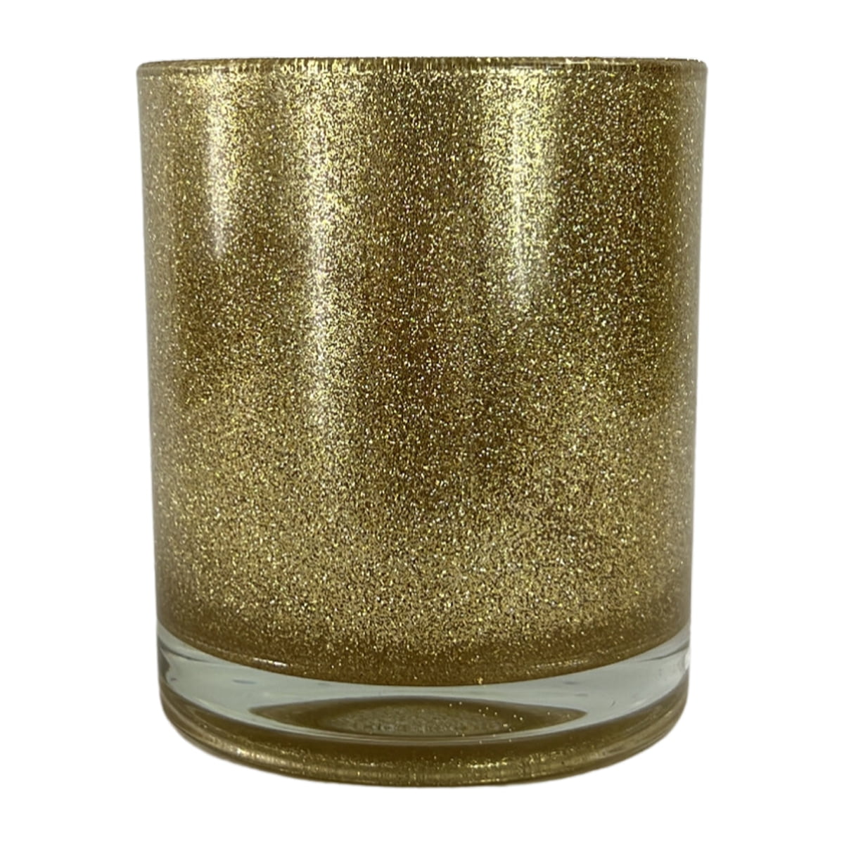14 oz. Havana Glitter Gold Empty Candle making Jar candle vessels for DIY candle-making projects (Box of 36) FREE SHIPPING