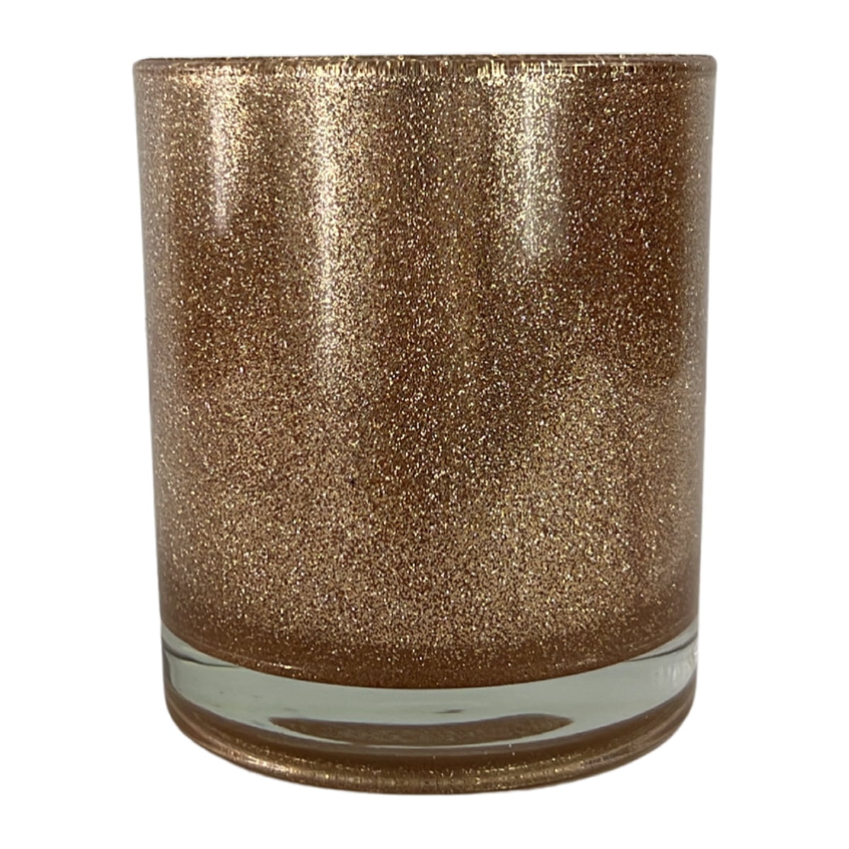 14 oz. Havana Glitter Rose Gold Empty Candle making Jar candle vessels for DIY candle-making projects (Box of 36) FREE SHIPPING