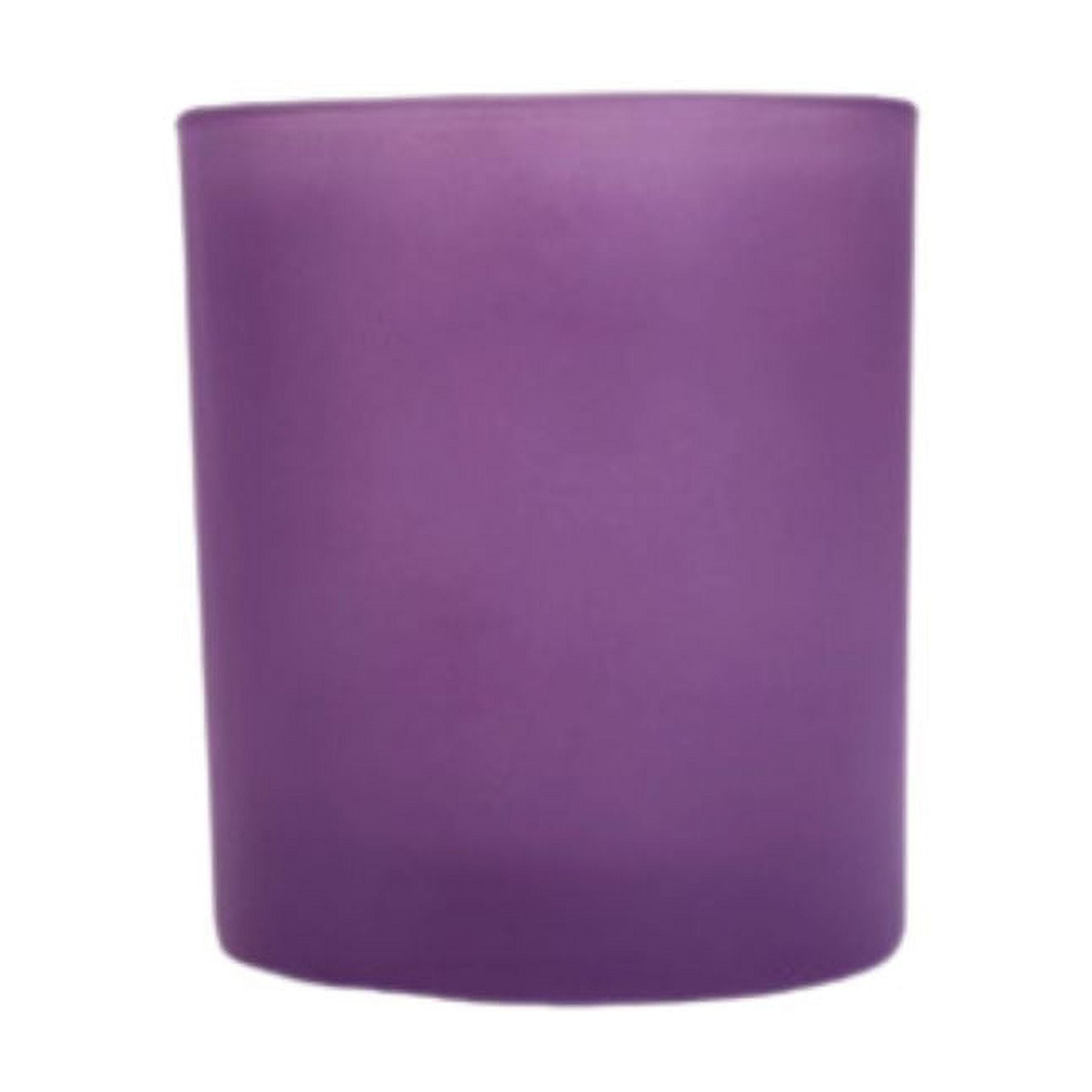 14 oz. Havana Lavender Frosted Empty Candle making Jar candle vessels for DIY candle-making projects (Box of 12) FREE SHIPPING