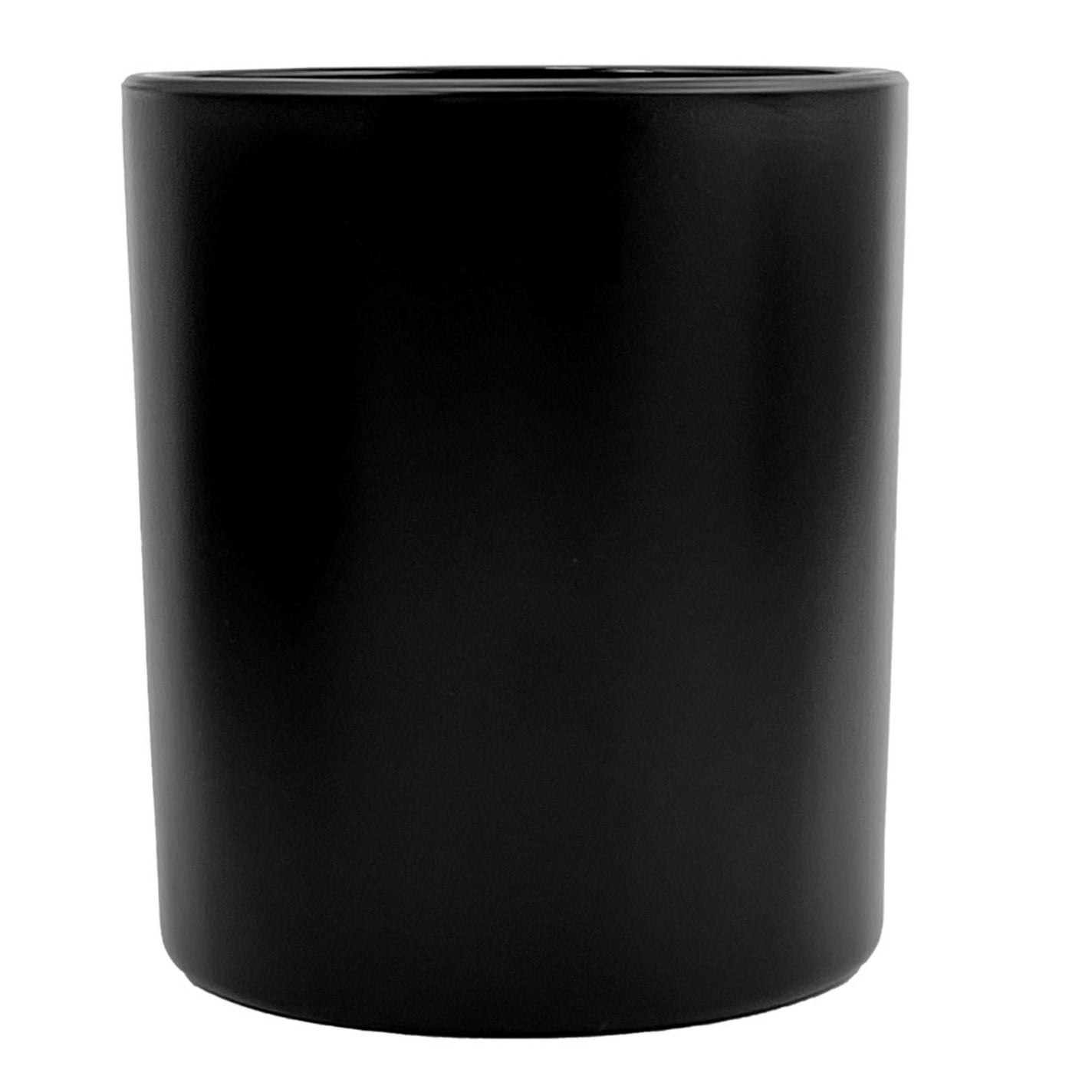 14 oz. Havana Matte Black Empty Candle making Jar candle vessels for DIY candle-making projects (Box of 12) FREE SHIPPING